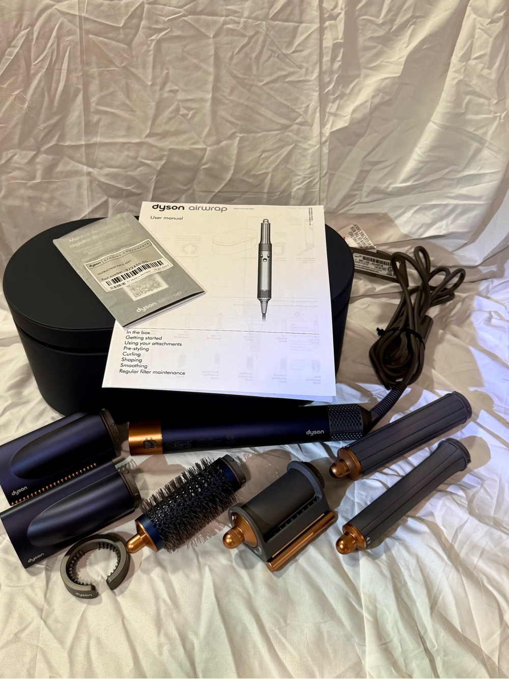 Dyson AirWrap Multi-Styler Complete Long, Prussian Blue/Rich Copper(Limited Ed) - Picture 13 of 13